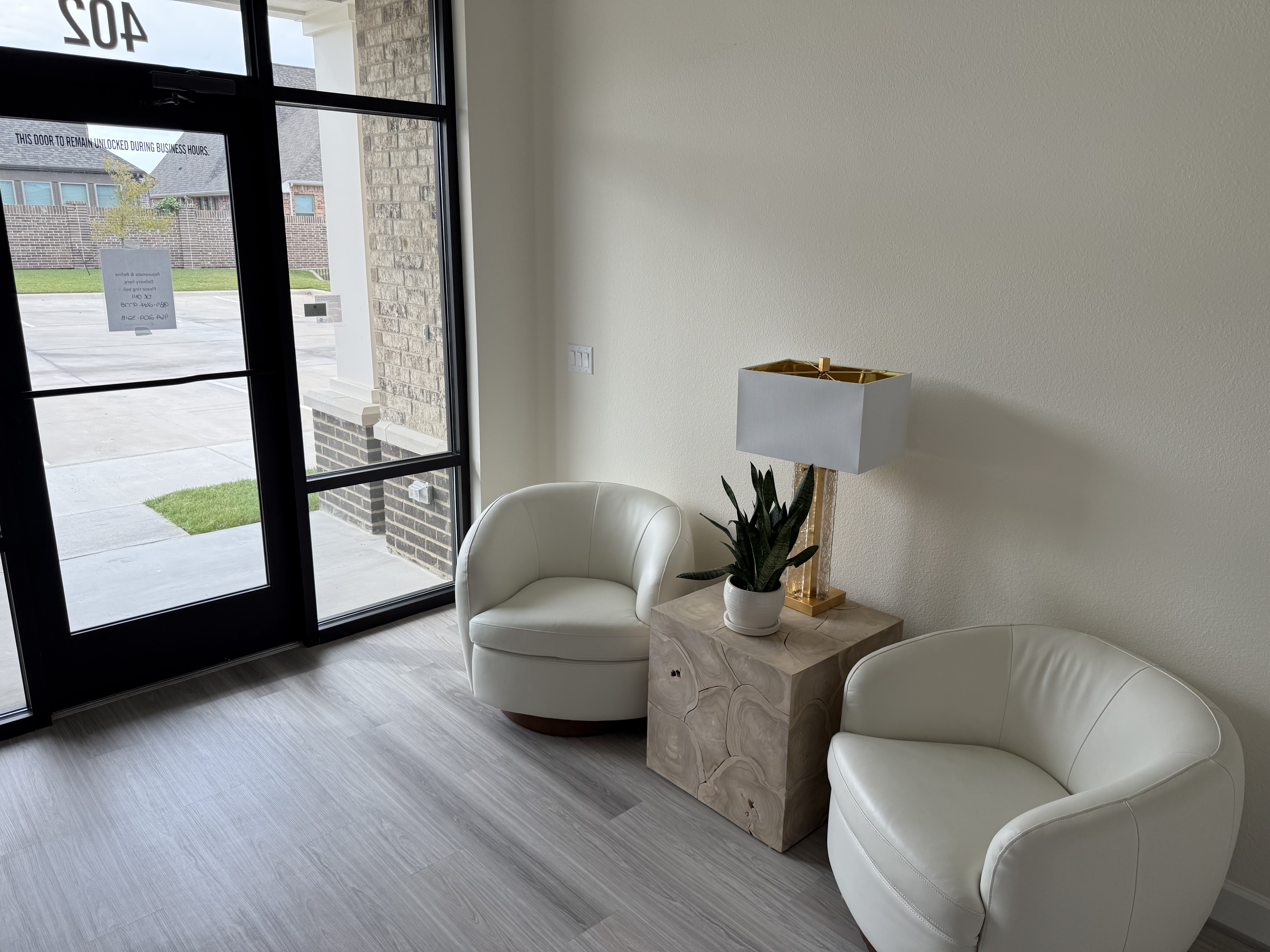 Rejuvenate & Refine Clinic Interior